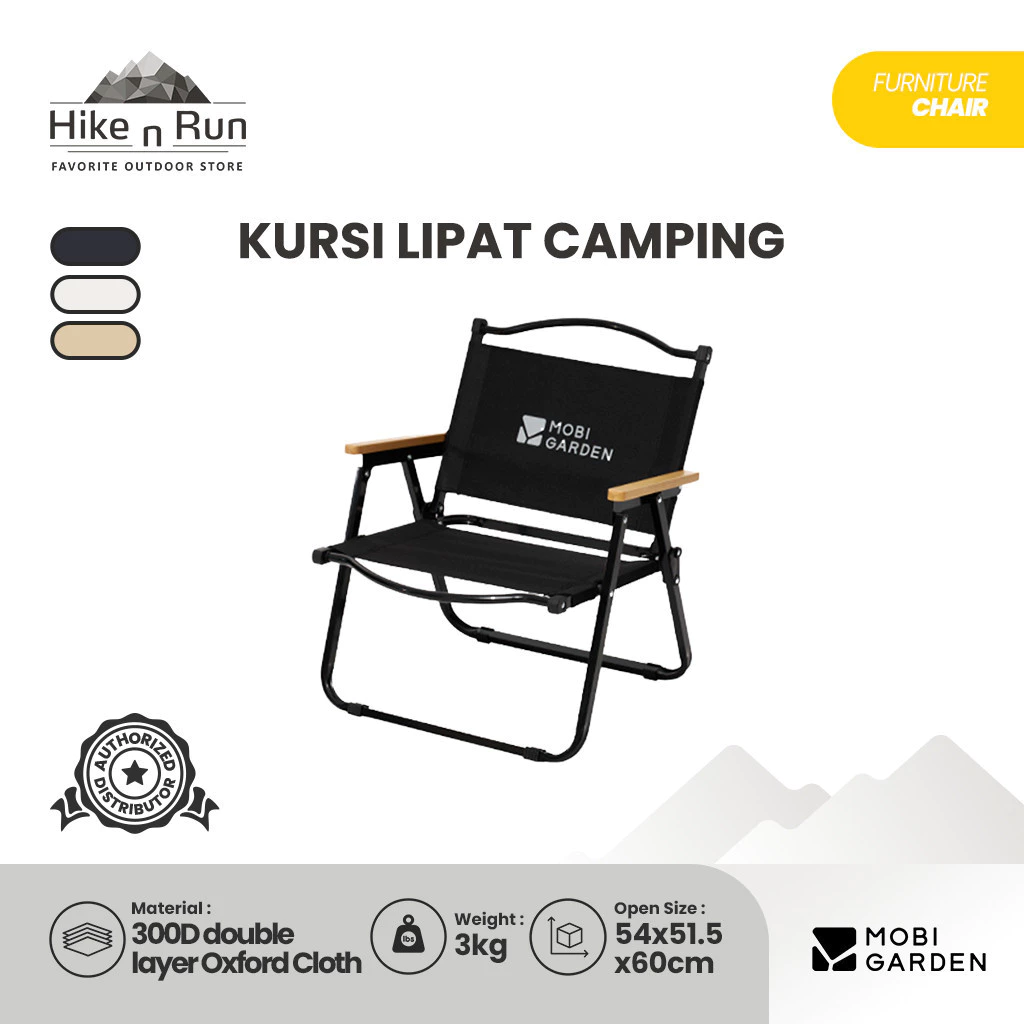 Mobi Garden Kursi Lipat NX2266503 Portable Camping Chair - foto 1
