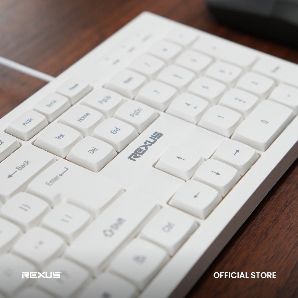 Rexus K293 Keyboard Office Wired Full Size Membrane (4)
