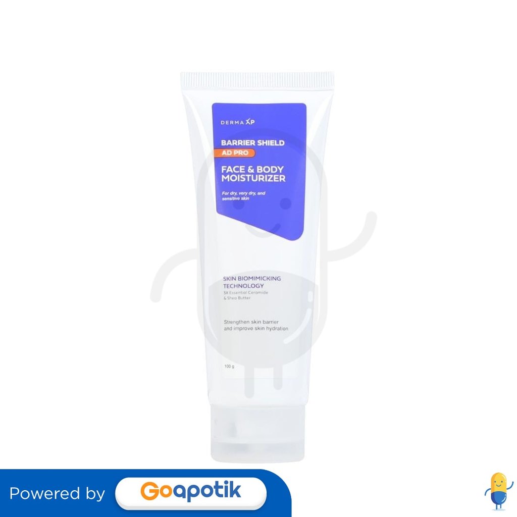 Jual Derma Xp Barrier Shield Ad Pro Face & Body Moisturizer 100 Gram ...