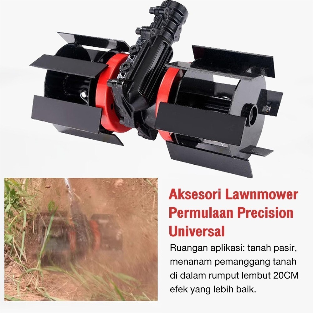 Jual Reaim Alat Penggembur Tanah Mini Tiller Head Weeder Cakar Penyiang ...