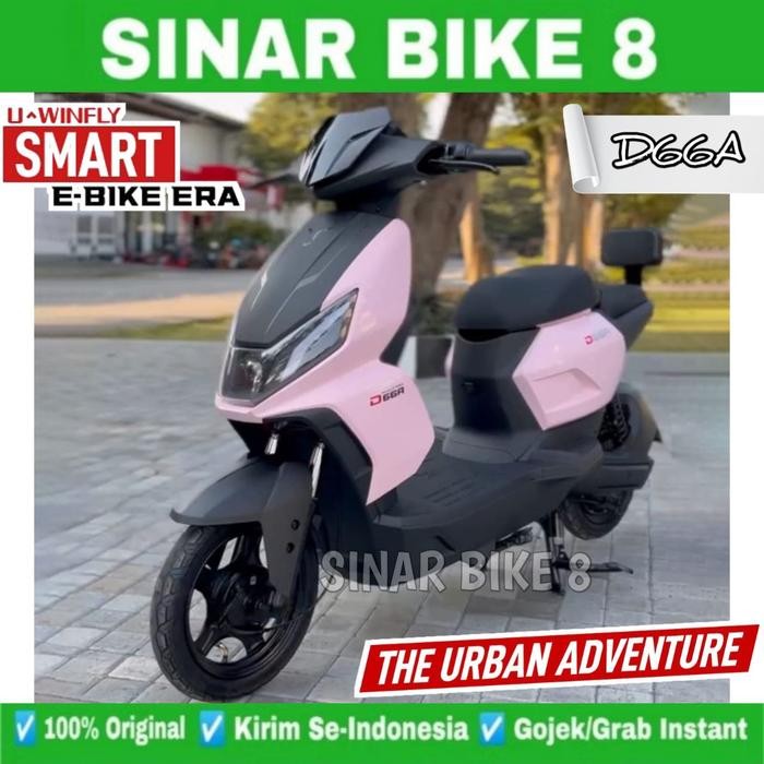 Jual Sepeda Listrik UWINLFY D66A D66 A Smart E-Bike Power 600 Watt ...