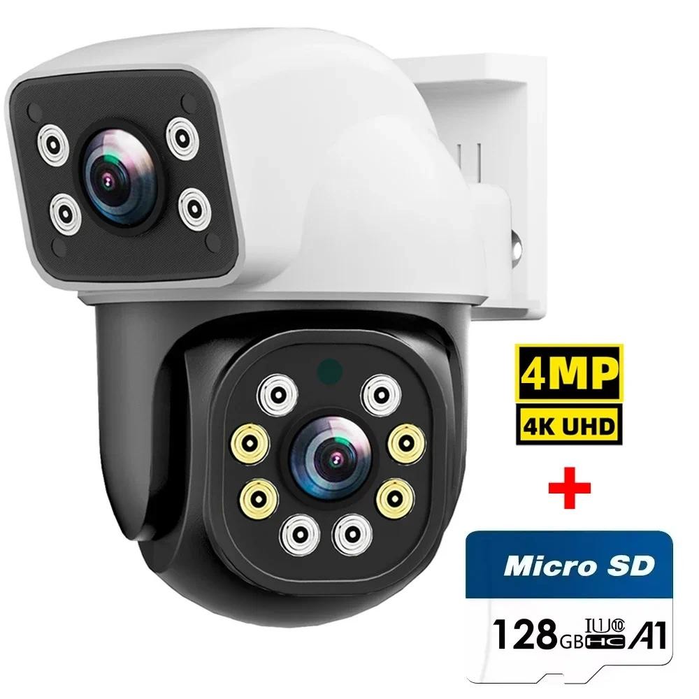 Jual 4K 8MP WiFi Surveillance Camera 10X Zoom Dual Lens PTZ IP Camera ...