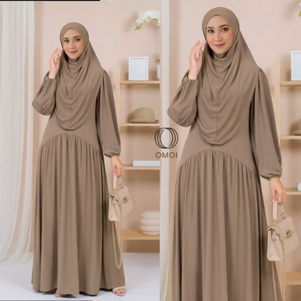 Jual Hanifa Abaya Jersey Korea Gamis Set Hijab Wanita Muslim Daily ...