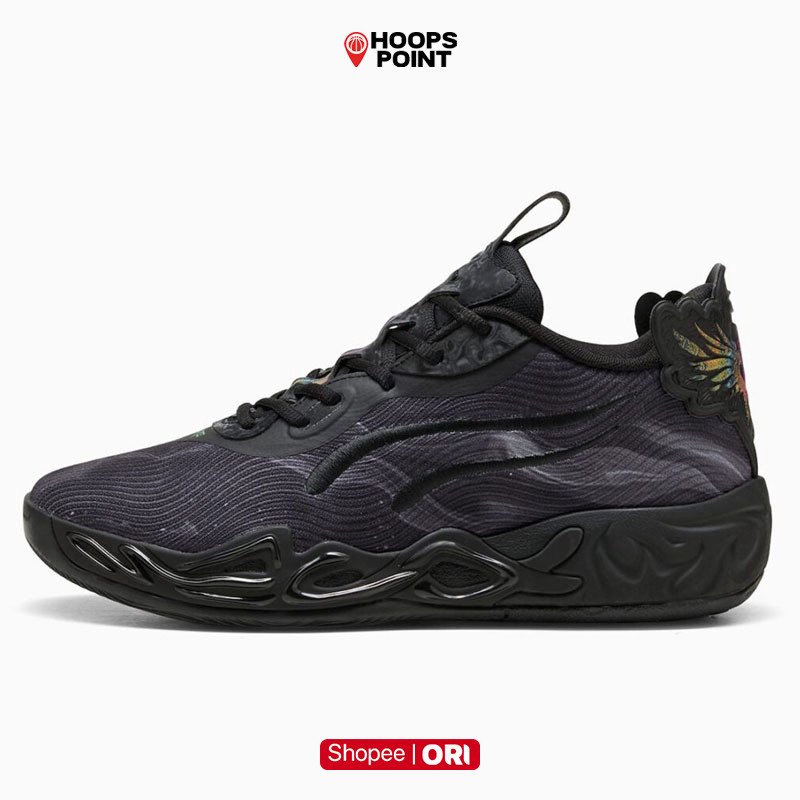 Jual HOOPS POINT Sepatu Basket Puma Mb.04 Lo Team Black Original 312174 ...