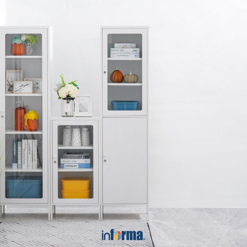 Jual Informa Flins Lemari Arsip Kantor Metal Half Door Office Cabinet ...