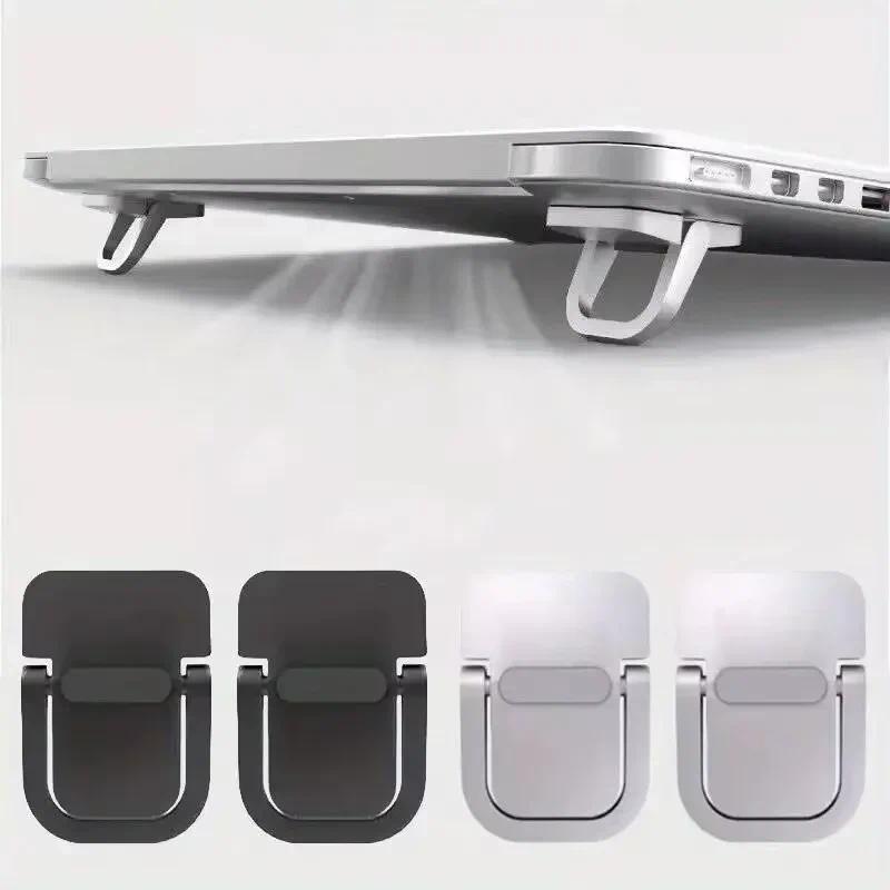 Jual 2pcs/Set Laptop Stand for Computer Keyboard Stand Riser Aluminum ...
