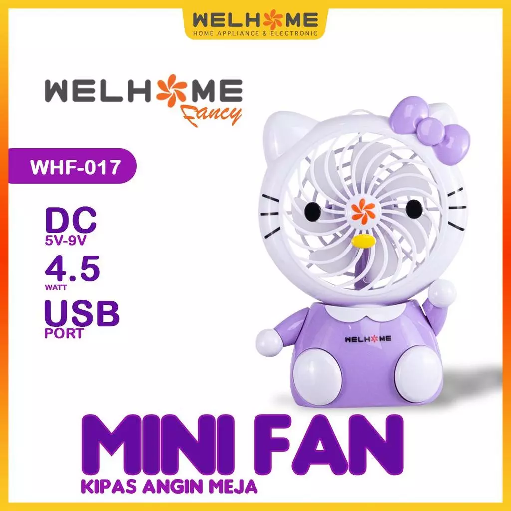 Kipas Angin WELHOME WH-017