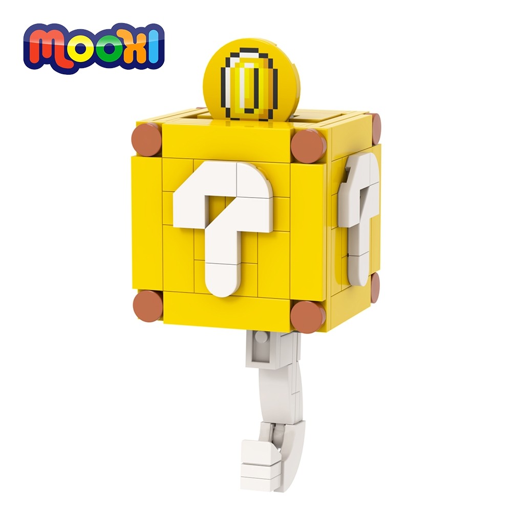Jual MOOXI Game Series 143Pcs MOC Bricks Creative Key Hook DIY Building ...