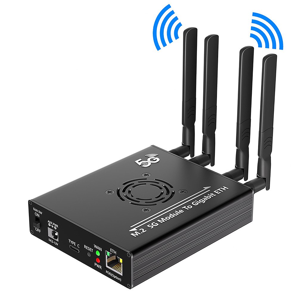 Jual 4G 5G Module To ETH NGFF M.2 Type-C Adapter RJ45 Port Realtek ...