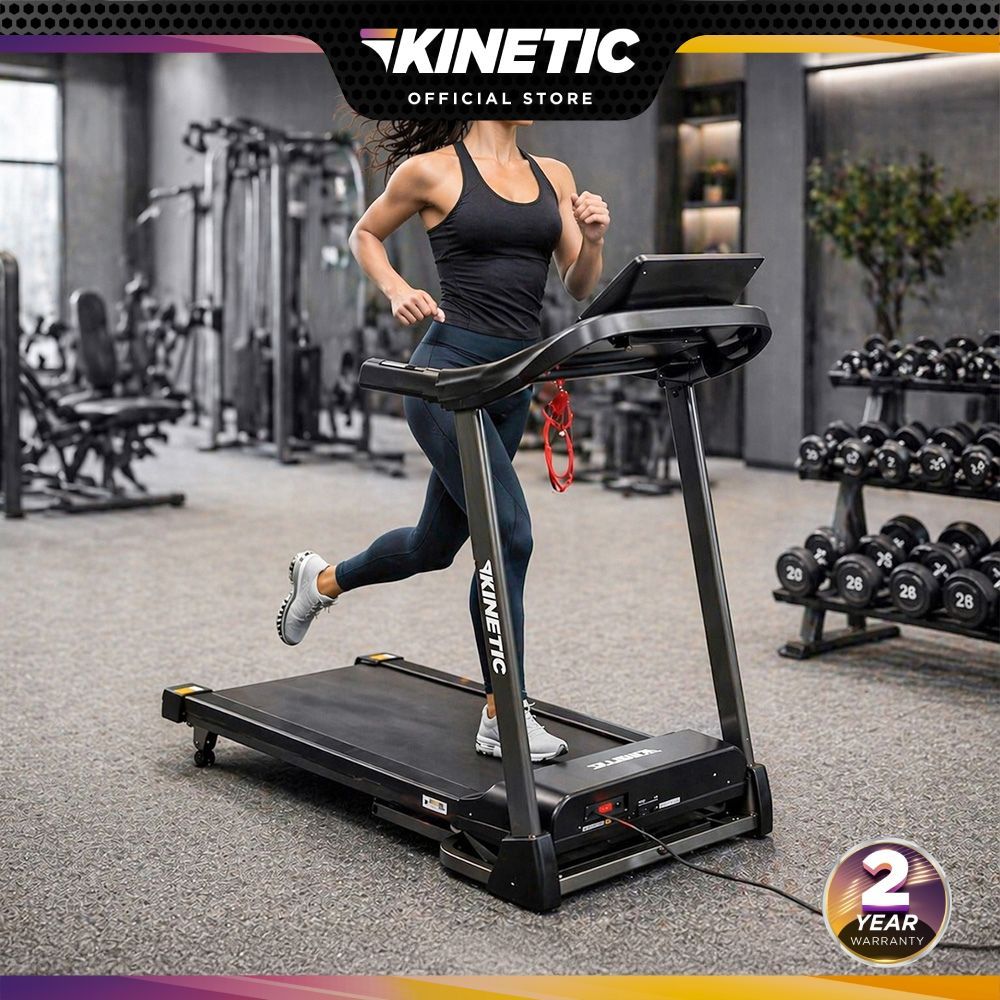 Jual Kinetic Motorized Smart Treadmill 1.25 Hp 12P Alat Lari Mesin Lari ...