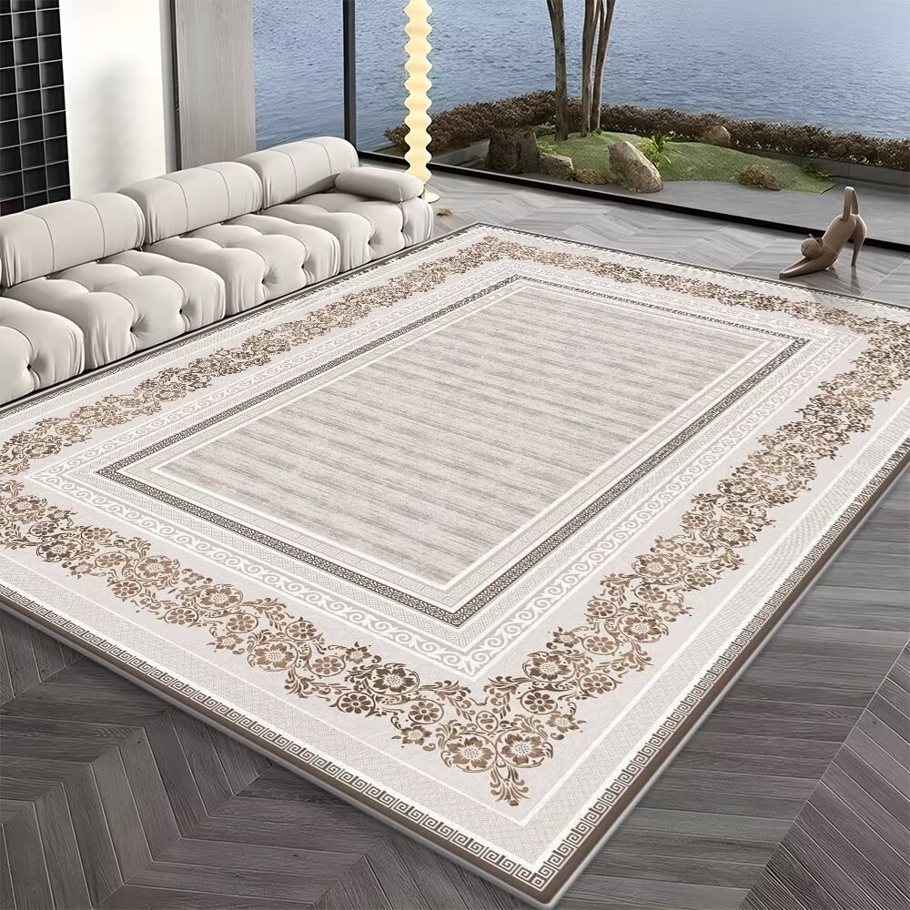 Jakarta Baru - Karpet Lantai Polyester Uk 100x150cm / 150x200cm / 160x210cm/ 200x300cm/Karpet Lantai Ruang Tamu