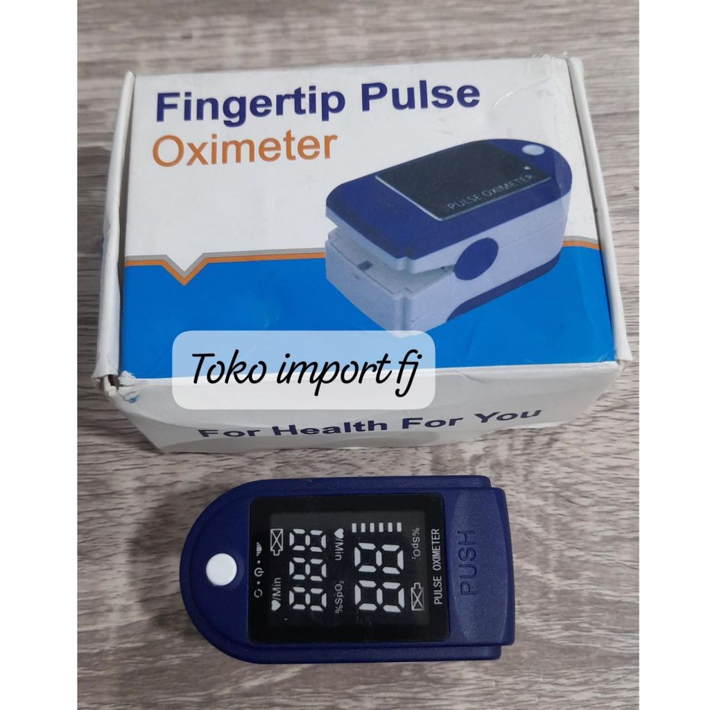 Jual Pulse Oximeter Fingertip AB-88 Led 4WARNA Oxymeter Saturasi ...