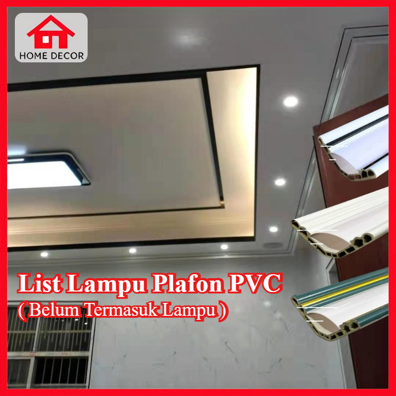 Jual Home Decor - List Lampu Plafon PVC / List Lampu LED Termurah ...
