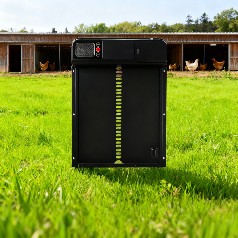 Jual Timer Automatic Chicken Coop Door Intelligent Anti-Pinch Induction ...