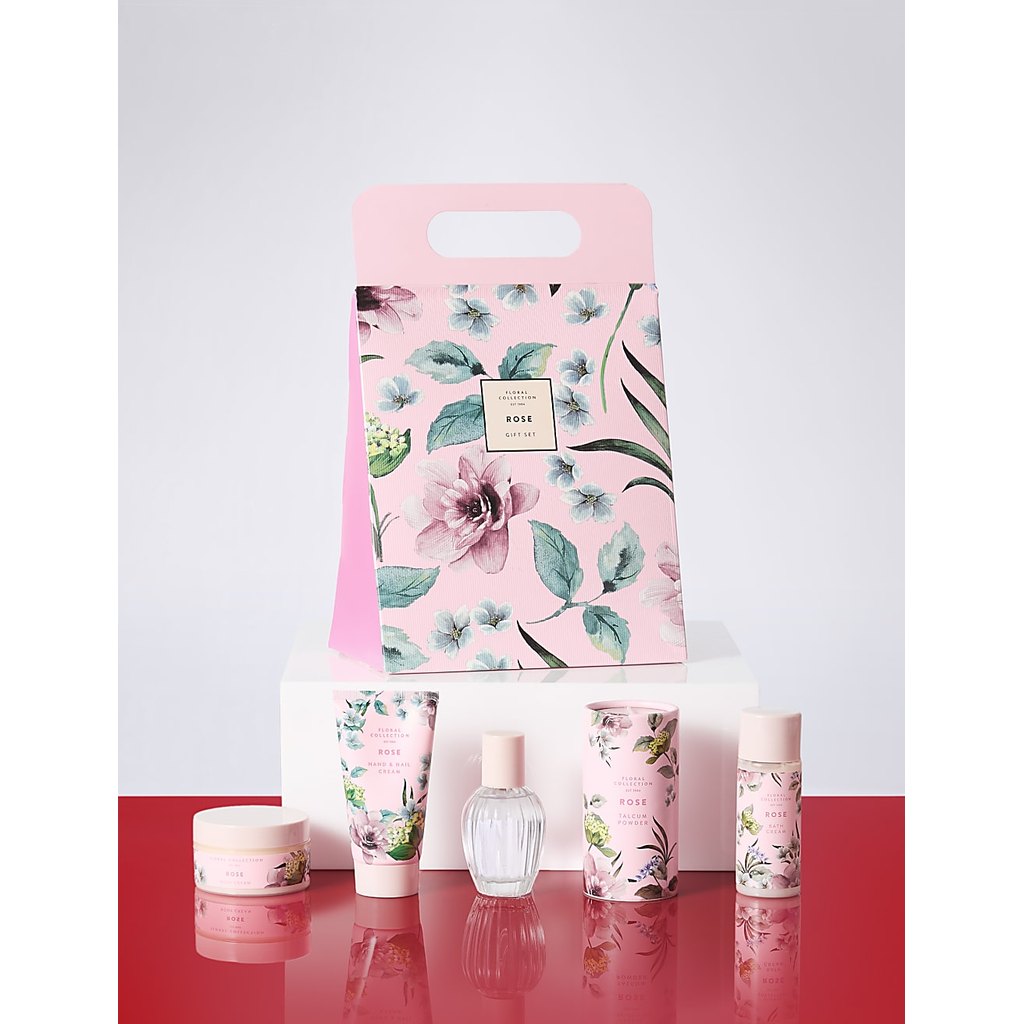Jual M&S - Gift Bag Rose - Rose Mixed Gift Set | Shopee Indonesia