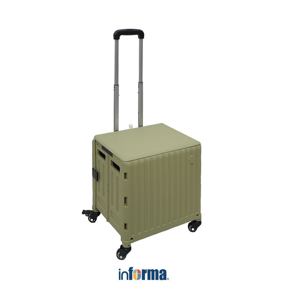 Jual Informa Fernan Troli Lipat 30 Liter - Hijau Hand Truck Portable ...