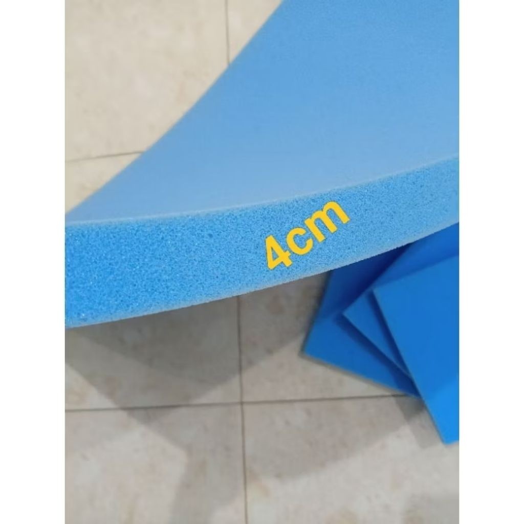Jual BUSA SPON LEMBARAN BIRU UKURAN -+70x30CM TEBAL 4CM | Shopee Indonesia