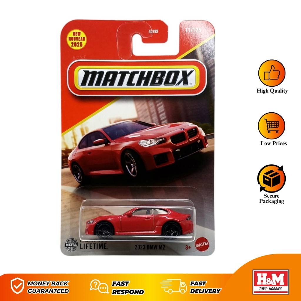 Jual Matchbox 2023 BMW M2 Merah - MBX-93BC | Shopee Indonesia