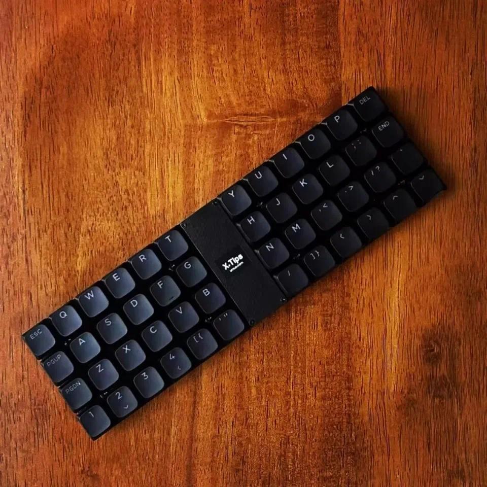 Jual P48n Mechanical Keyboard Low Profile Wired Bluetooth Dual-mode ...
