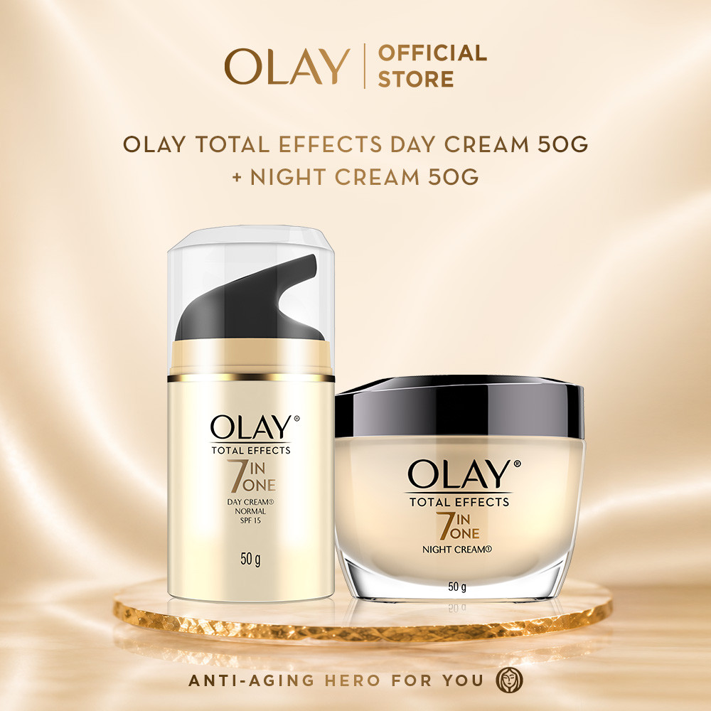 Olay Total Effects 7in1 Niacinamide Day and Night Cream Skincare Antiaging 50gr