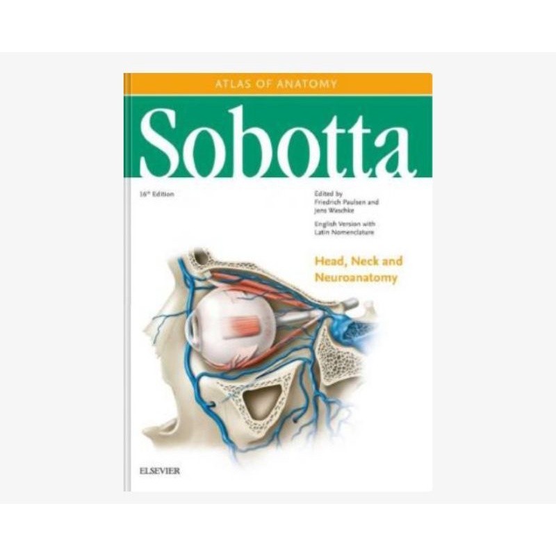Jual Buku Baru Sobotta Atlas of Anatomy Head, Neck and Neuroanatomy ...