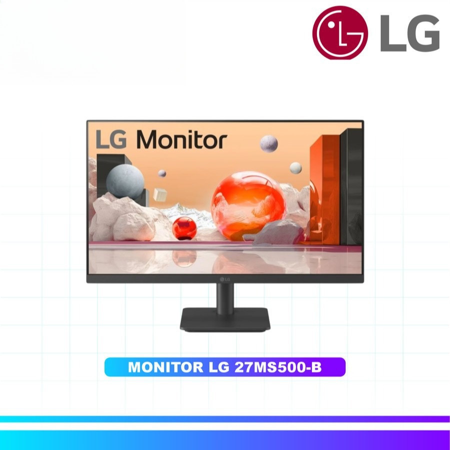 Jual LG 27MS500-B 27'' FHD monitor with AMD FreeSync 100Hz | Shopee ...