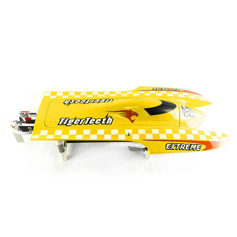 Bateau électrique RC Racing E51 PNP – Coque En Kevlar, Double Moteur Brushless – Prêt à Naviguer (sans Batterie)