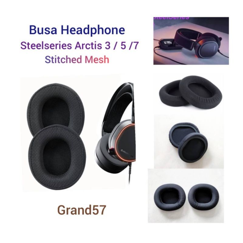 Jual busa foam bantalan earpad headset headphone steelseries