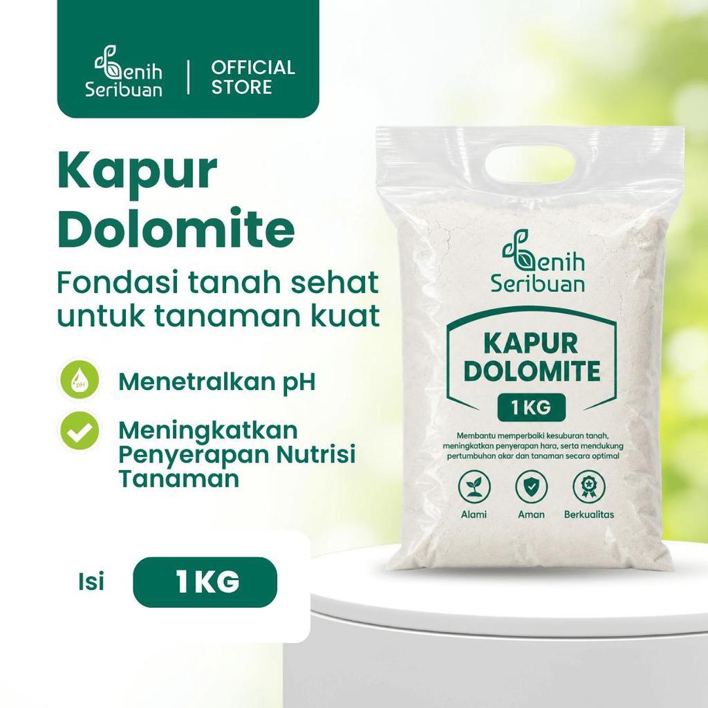 Benih Seribuan - Kapur Dolomit Pupuk Penyubur Tanaman & Penetral pH Tanah