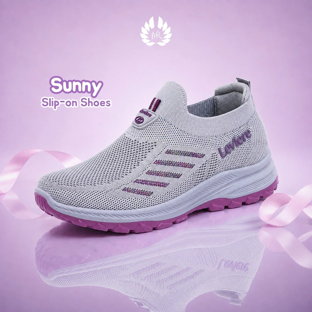 EVR Sunny Sepatu Slip On Wanita Kanvas Santai