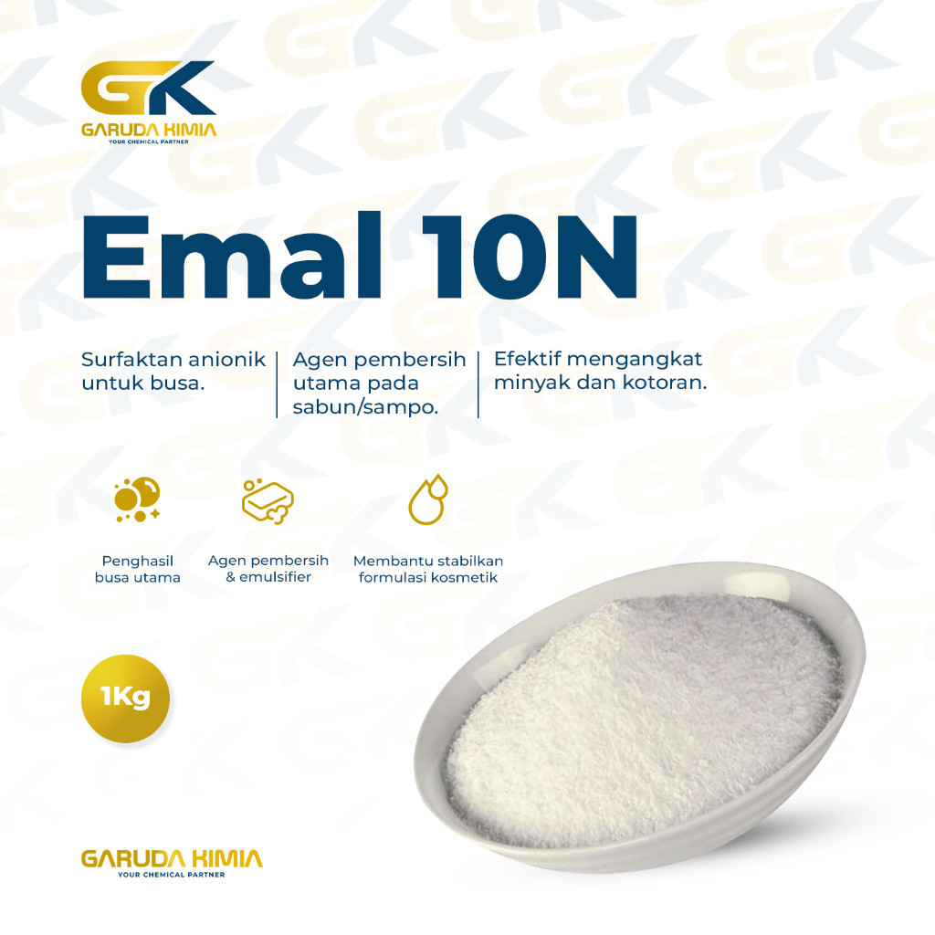 Jual Emal 10N / SLS/ Emal Needle / Texapon Powder / Emal Powder ...