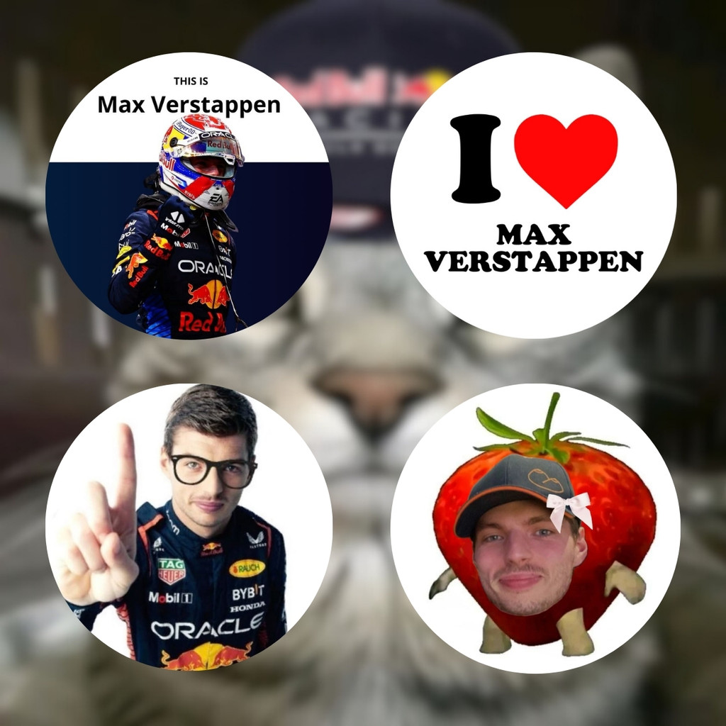 Jual Pin Button F1 Max Verstappen Bundle | Shopee Indonesia