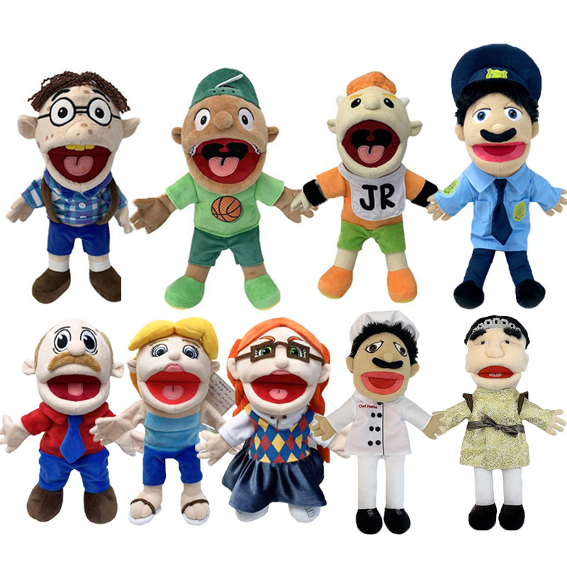 Jual Game Jeffy Hand Puppet Doll Toy Talk Show Roleplay Movable Mouth ...