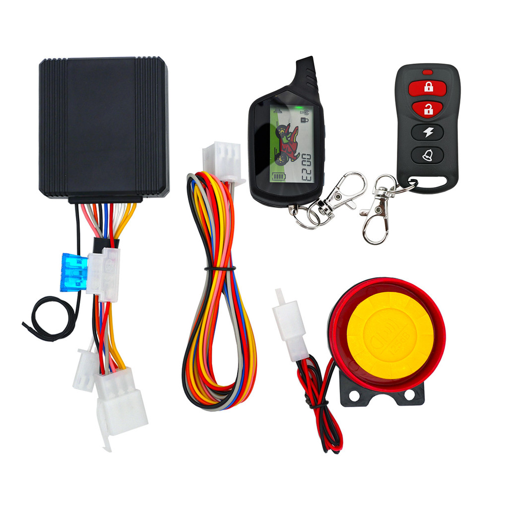 Jual Motorcycle bidirectional anti-theft alarm remote control with ...