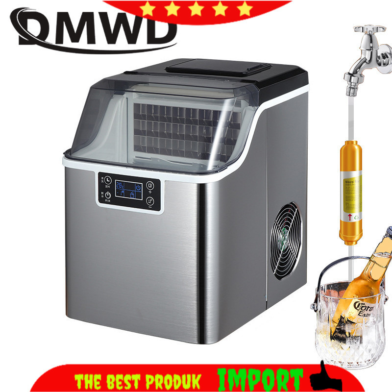 Jual PROMO Commercial Electric Ice Maker Automatic Add Water Bullet ...