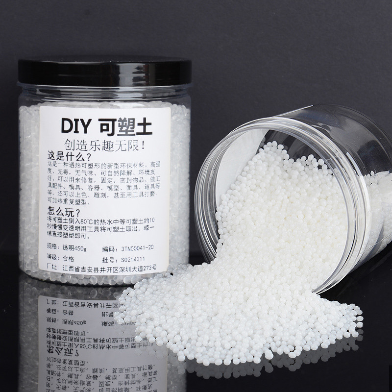 Jual 250/350/450/500/600g Modeling Clay Plastic Resin Pellet Polymorph ...
