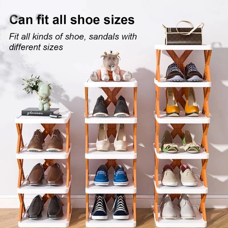 Jual Rak sepatu plastik tempat sepatu X 4 Susun Rak Sepatu Susun Model ...