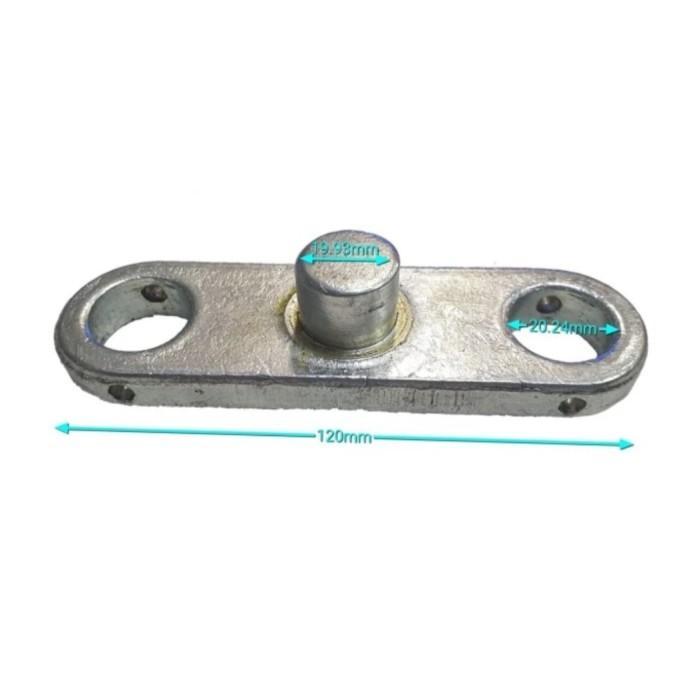 Jual Bracket Samping Roda Caster Double Hand Pallet 80 x 70 mm | Shopee ...