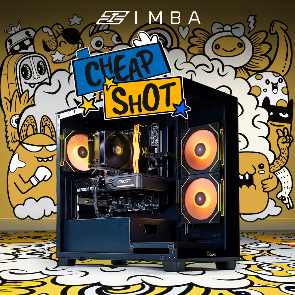 IMBA CHEAPSHOT PC I5 12400F RTX 5050 8G/ 16GB 256GB RAKITAN PC GAMING - UGE-TR-EK-COC/D4