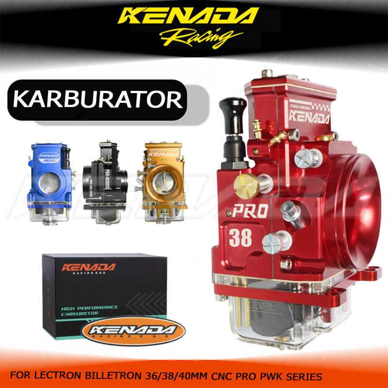 Jual KENADA RACING PWK KARBURATOR LECTRON BILLETRON CNC PRO PWK36/38 ...