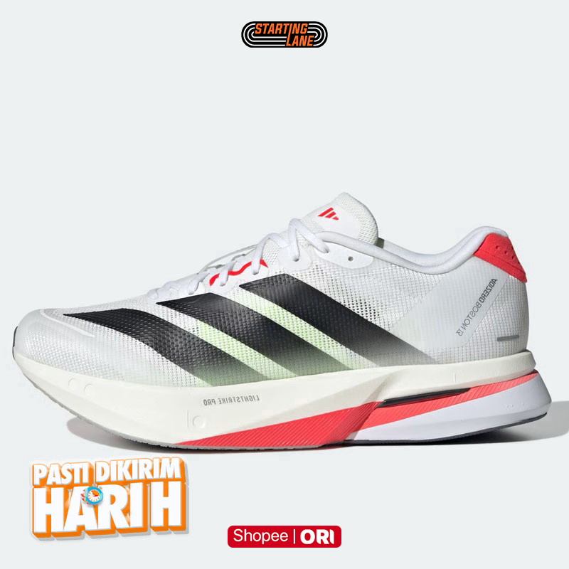 Jual Starting Lane Sepatu Lari ADIDAS Adizero Boston 13 M Ftwr White ...