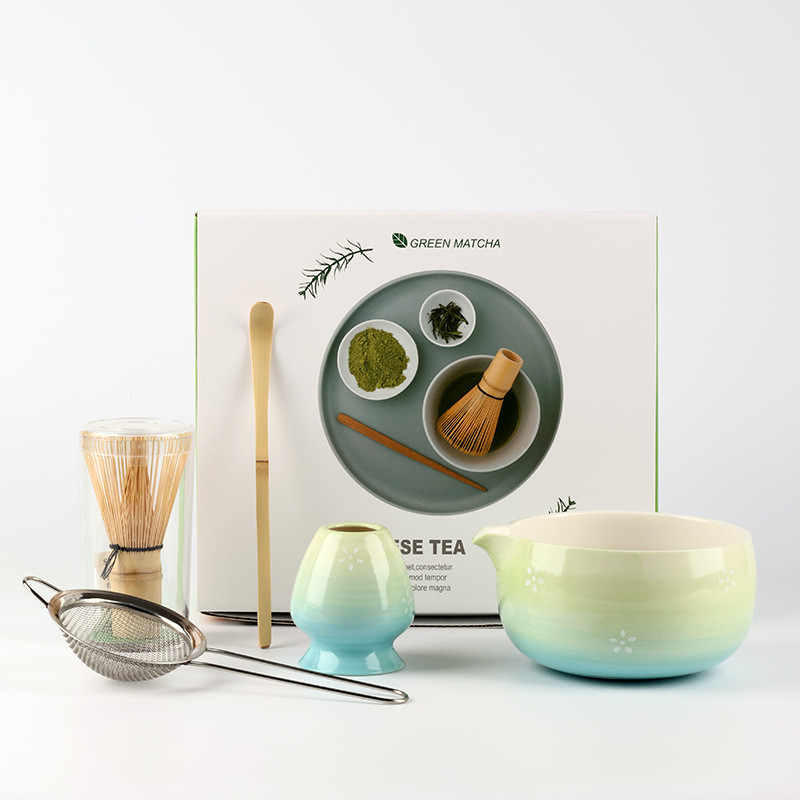 DiBaiHuiHomer Frusta Matcha Bamboo frusta per tè verde in polvere