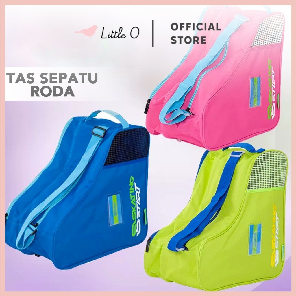 Jual LITTLE O Tas Sepatu Roda Skating Start Tas Sepatu Ice Skating Es ...