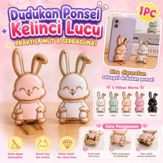 Stand Holder HP Karakter Universal Lipat Lucu