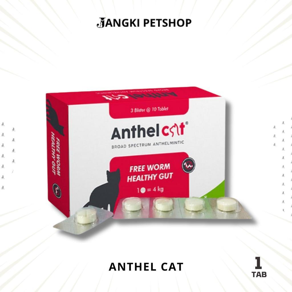Jual Anthel Cat 1 Tablet - Obat Cacing Kucing by Kalbe [ORIGINAL ...