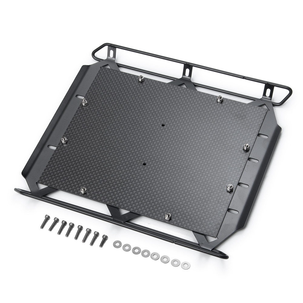 Jual AXSPEED Metal Carbon Fiber Roof Luggage Rack Carrier for 1/10 TRX6 ...