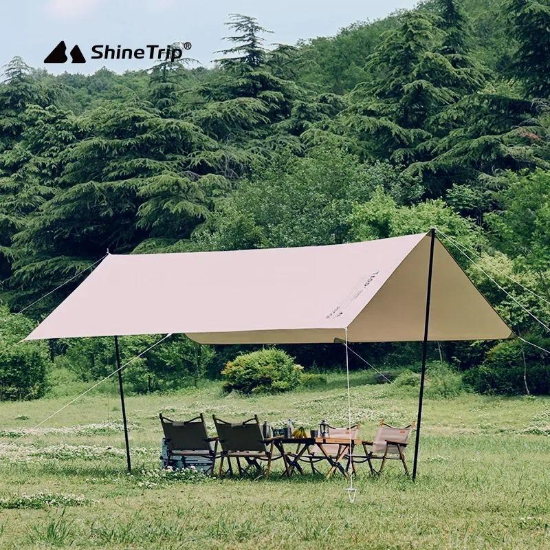 Jual ShineTrip Camping sunshade canopy Rain Fly Picnic Mat Waterproof ...