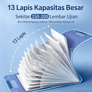 Jual Map Tangan A4 Organizer Dokumen Pelajar, Expanding File Folder ...