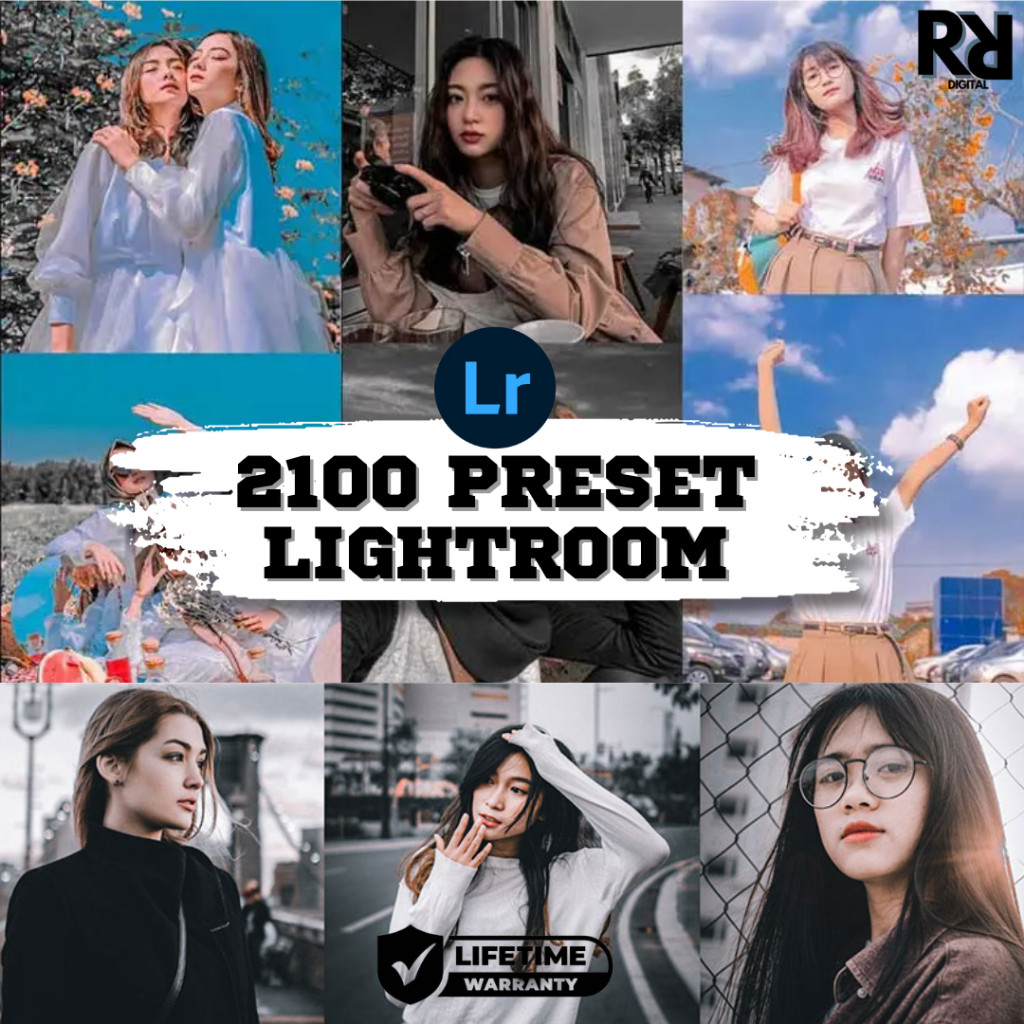 Jual Preset Lightroom Iphone Cam & Aesthetic Classic Fullpack Preset