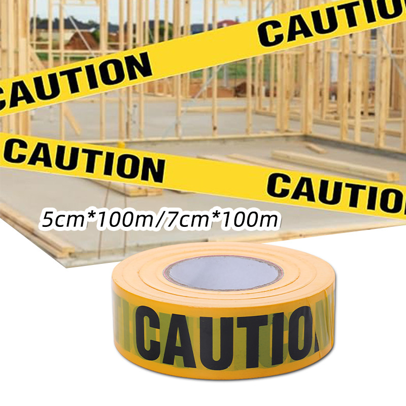 Jual 100m Police Line / Barricade Line / Safety Line Caution / Garis ...